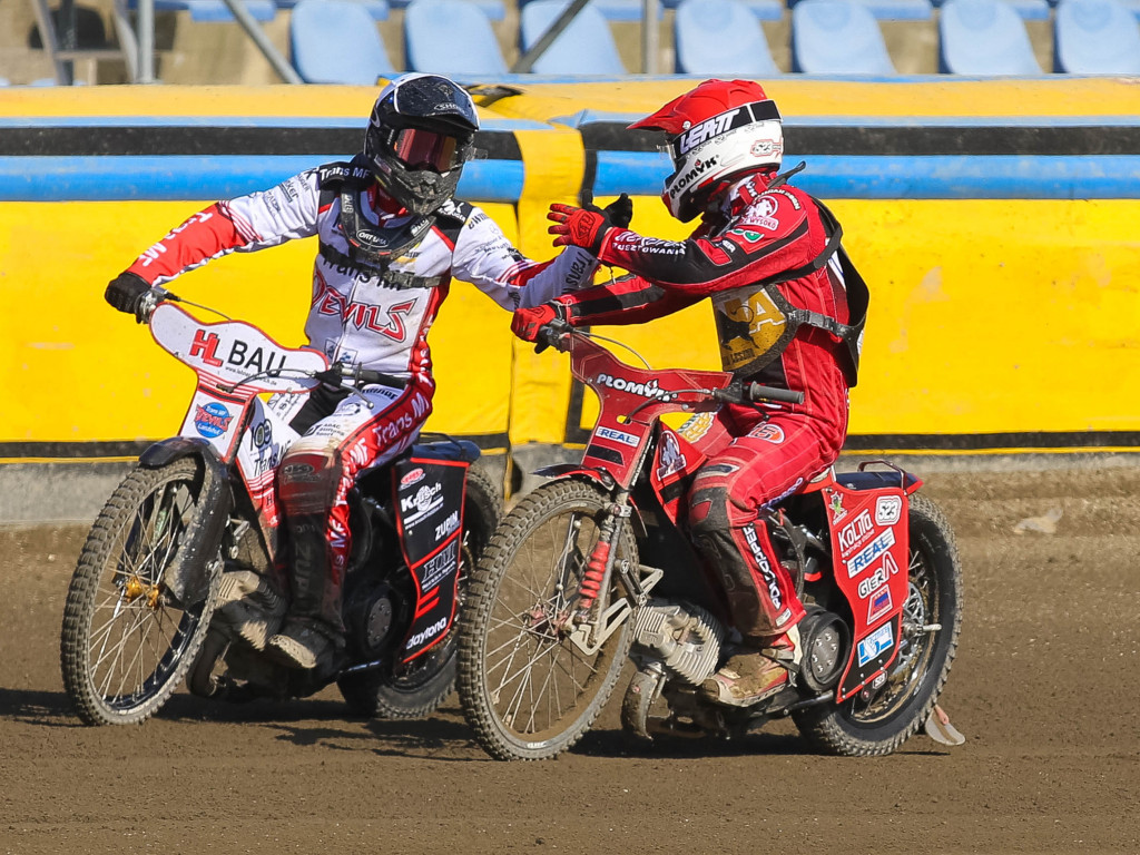 Sparing Diabłów z Landshut w Lesznie [GALERIA]