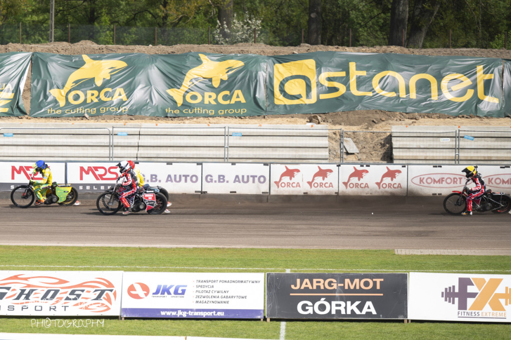 Polonia Piła przegrała u siebie ze Startem Gniezno. Tak to było