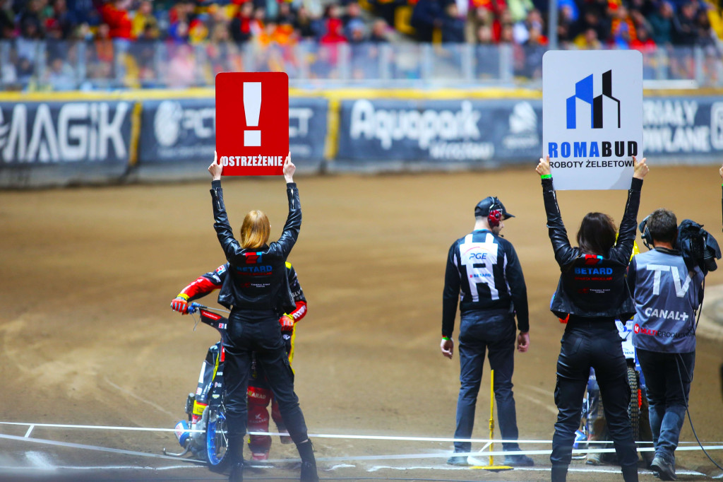 Sparta Wrocław  vs Unia Leszno. Deklasacja