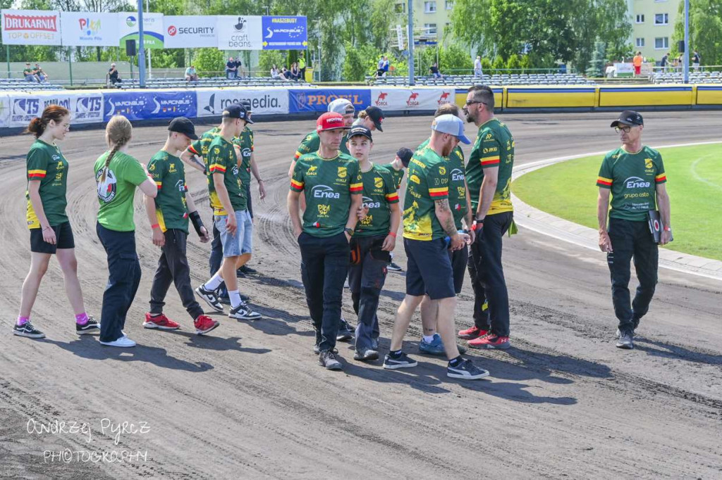 Wyrównany mecz w Pile