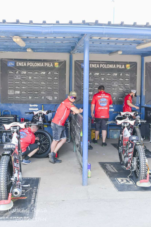 Wyrównany mecz w Pile