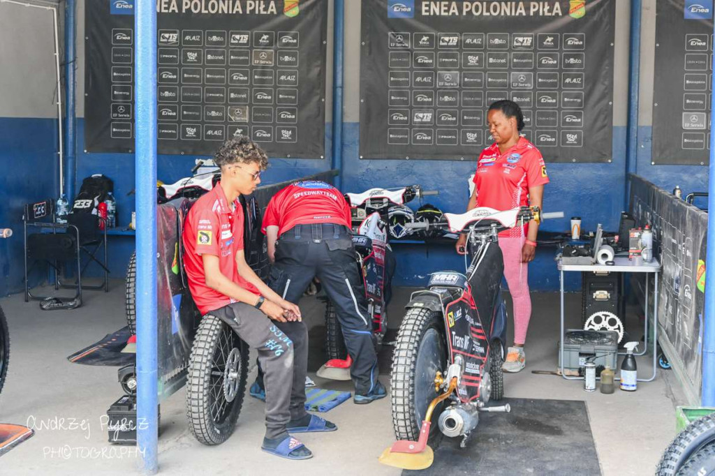 Wyrównany mecz w Pile