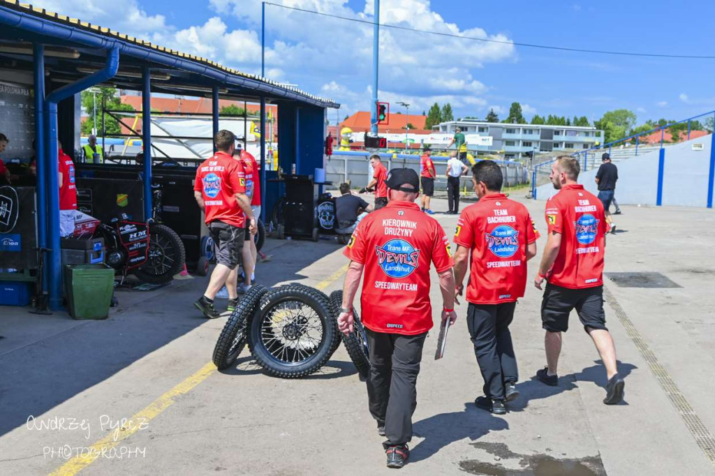 Wyrównany mecz w Pile