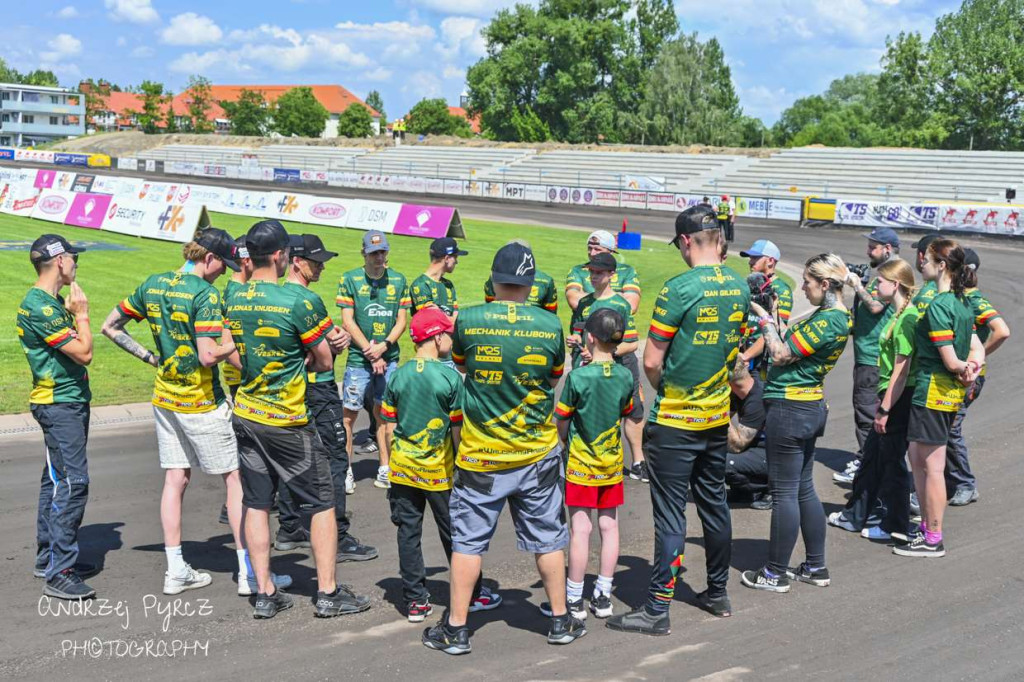 Wyrównany mecz w Pile