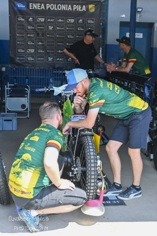 Wyrównany mecz w Pile