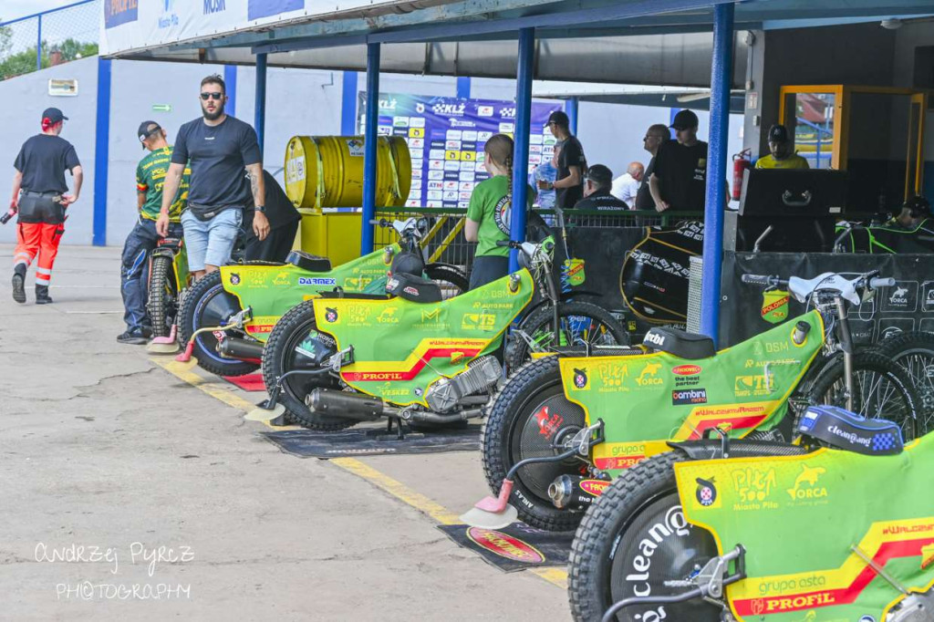 Wyrównany mecz w Pile