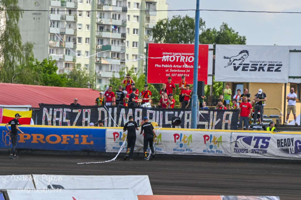 Wyrównany mecz w Pile