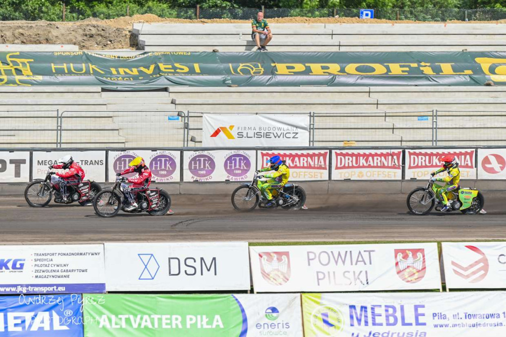 Wyrównany mecz w Pile