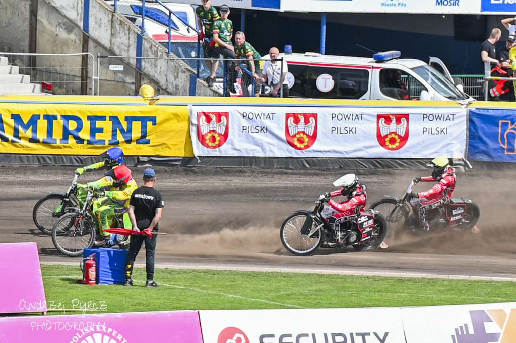 Wyrównany mecz w Pile