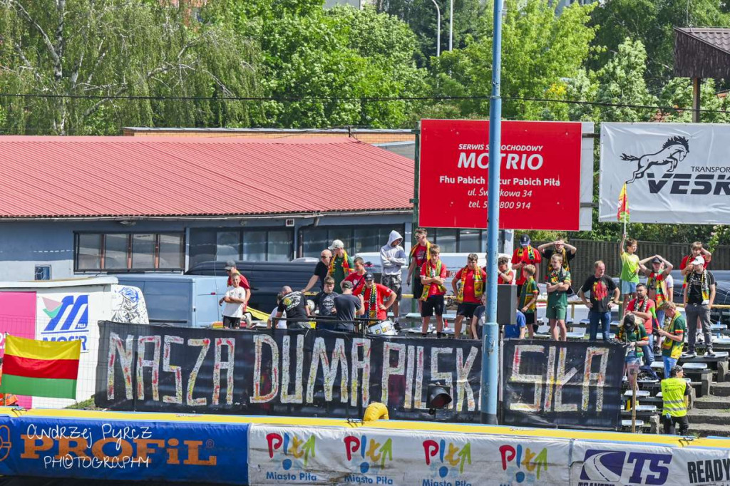 Wyrównany mecz w Pile