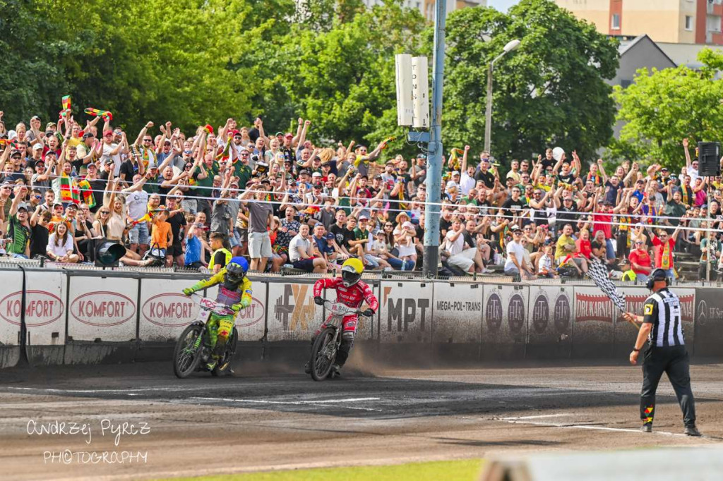 Wyrównany mecz w Pile