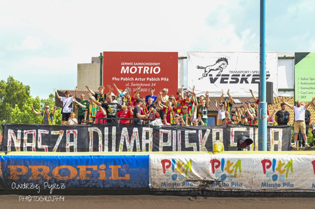 Wyrównany mecz w Pile