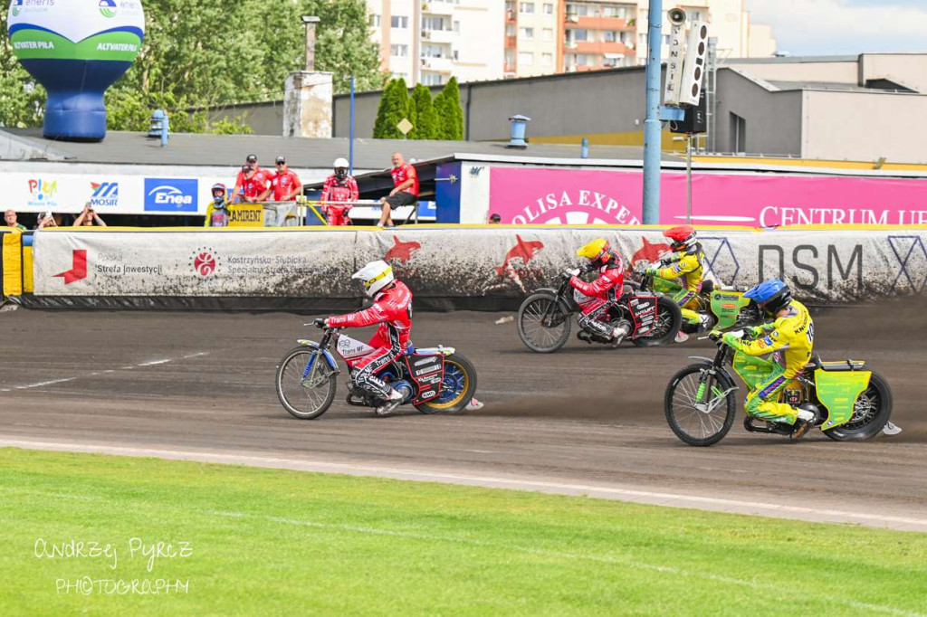 Wyrównany mecz w Pile