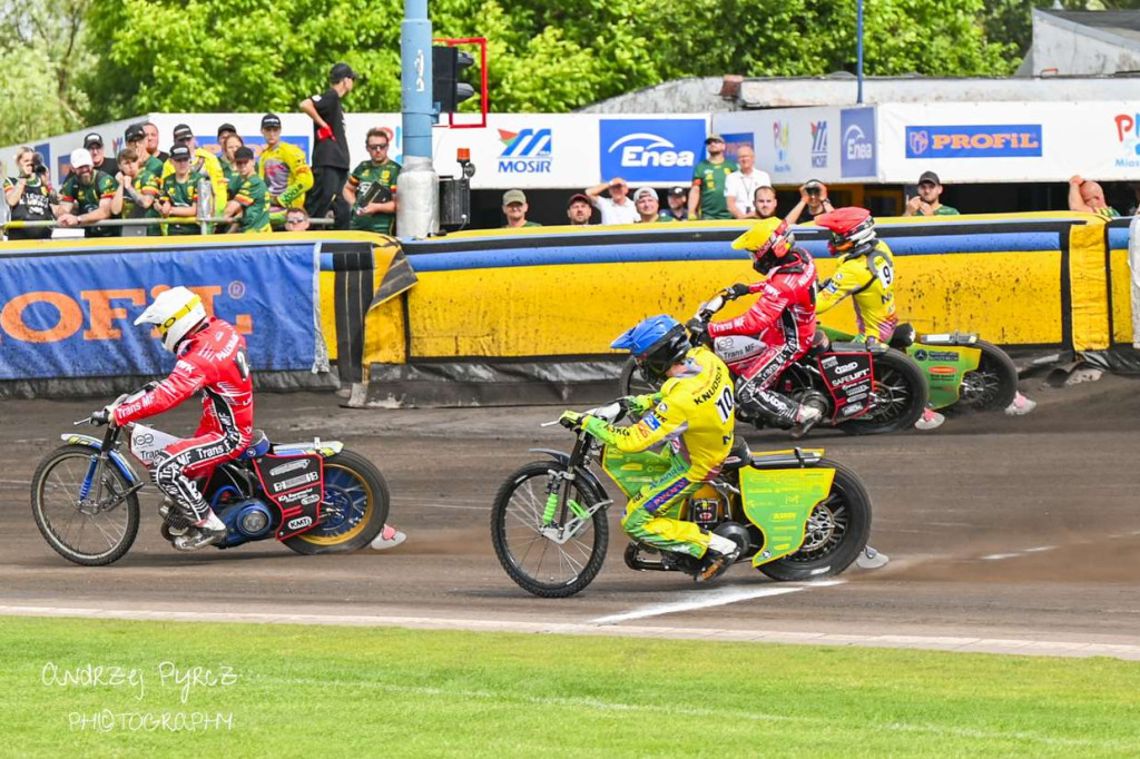 Wyrównany mecz w Pile