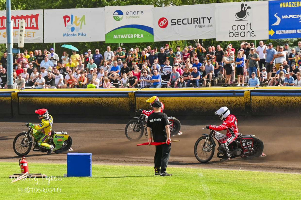 Wyrównany mecz w Pile