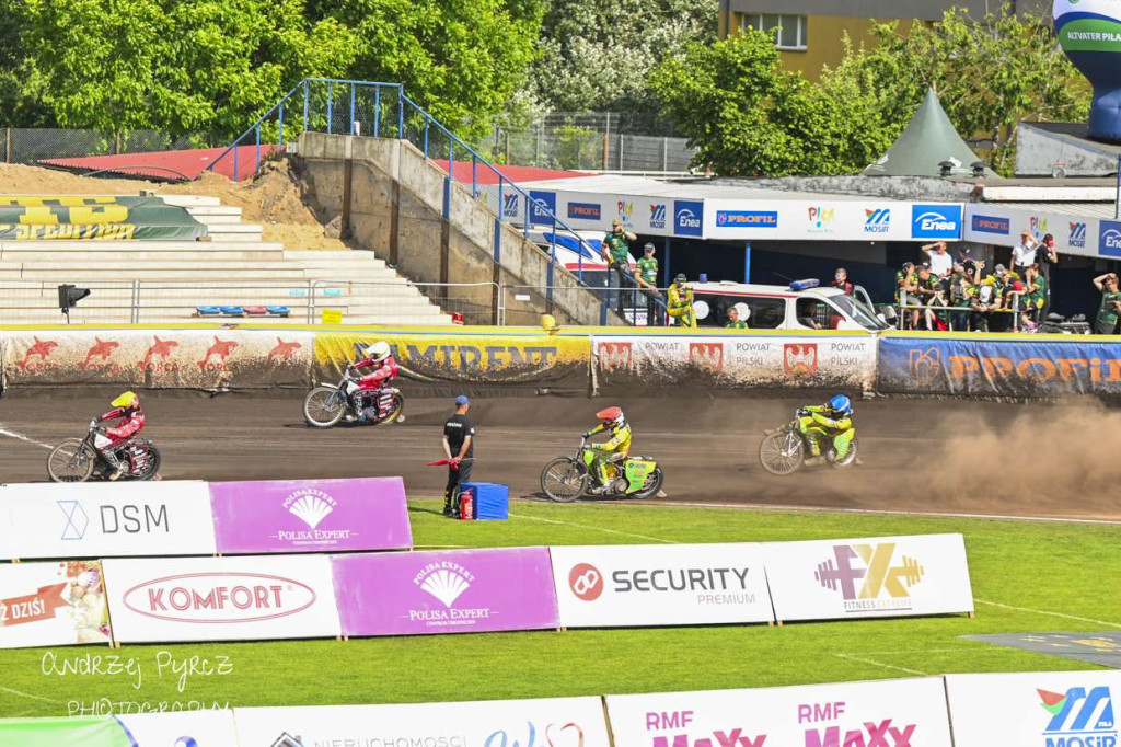 Wyrównany mecz w Pile