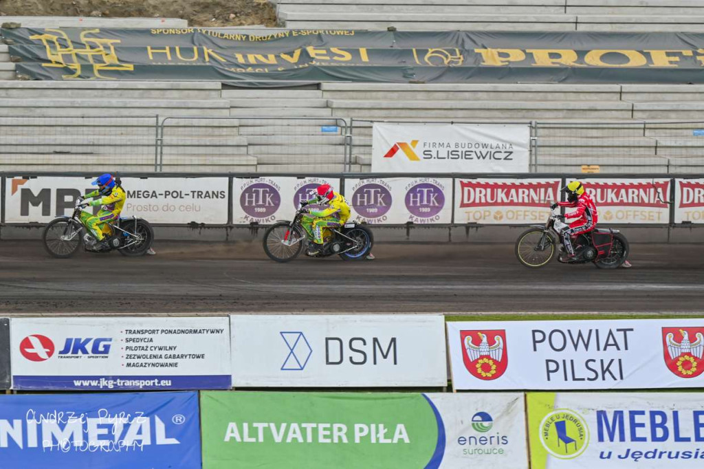 Wyrównany mecz w Pile