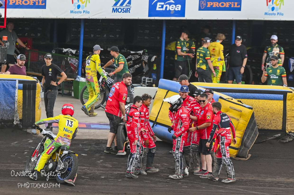 Wyrównany mecz w Pile