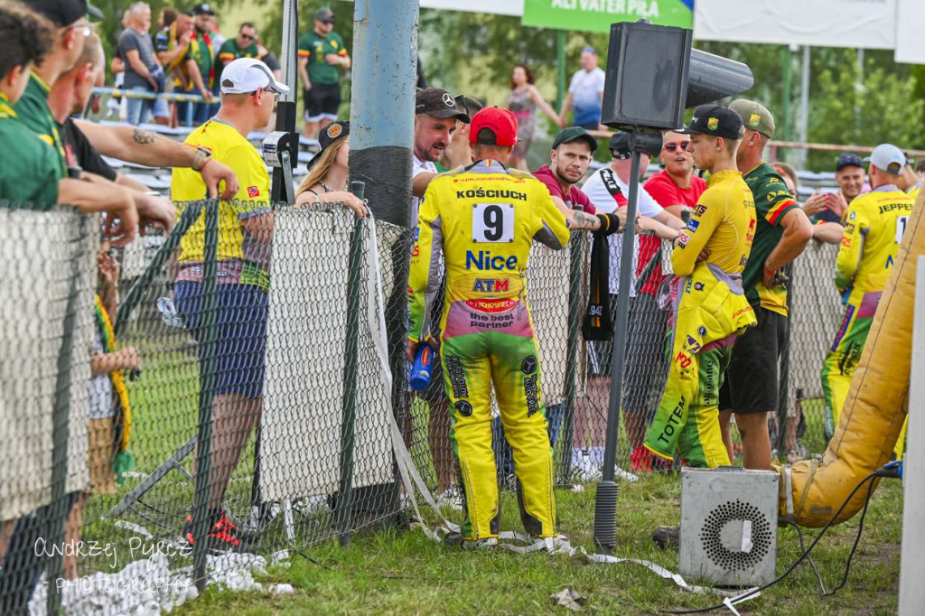 Wyrównany mecz w Pile