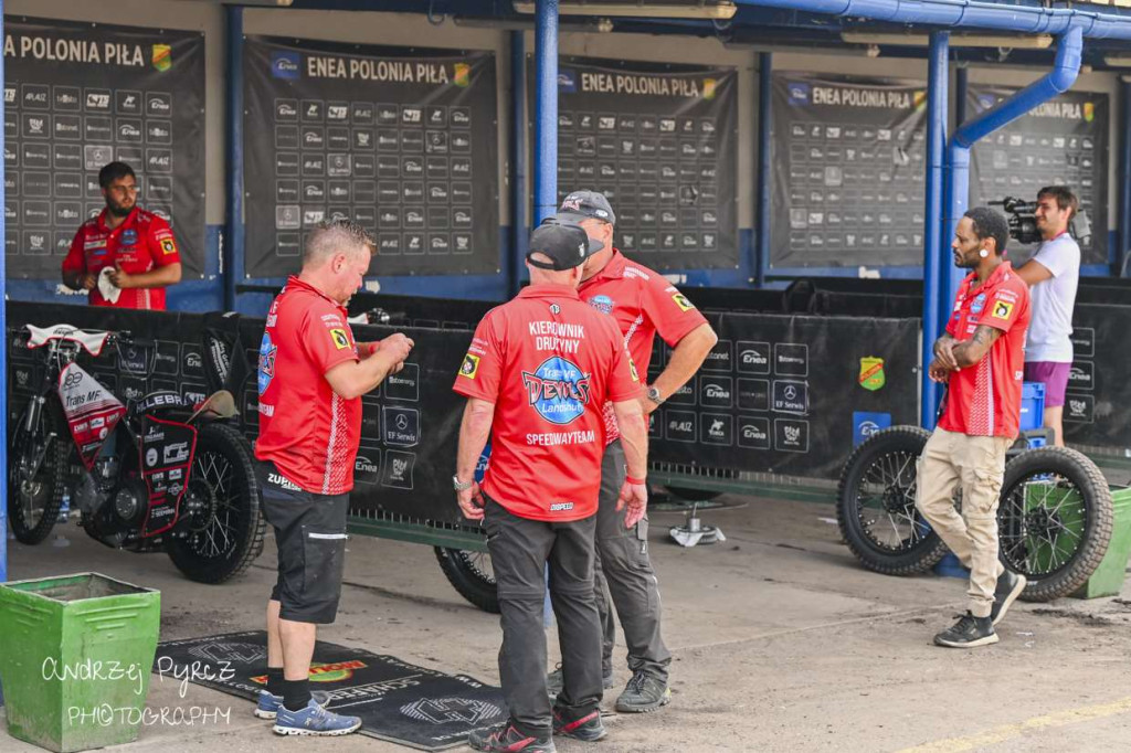 Wyrównany mecz w Pile