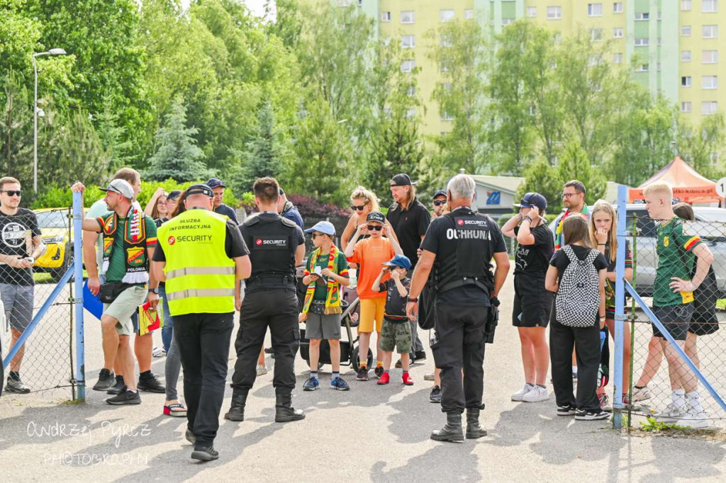 Wyrównany mecz w Pile