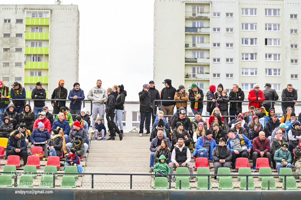 Polonia Piła – Stal Rzeszów. Sparing w obiektywie