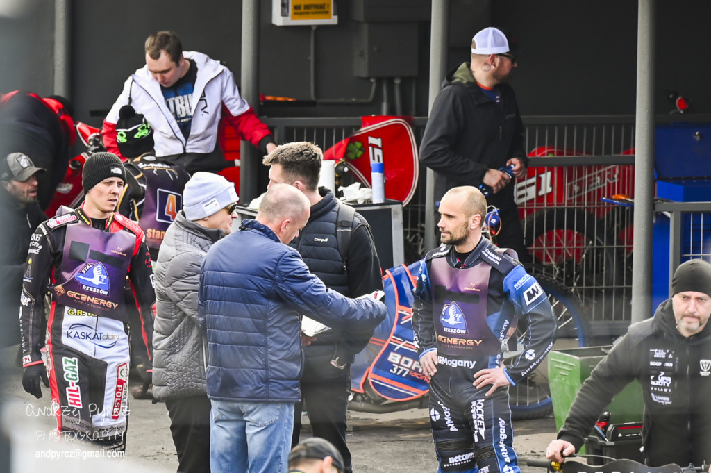 Polonia Piła – Stal Rzeszów. Sparing w obiektywie