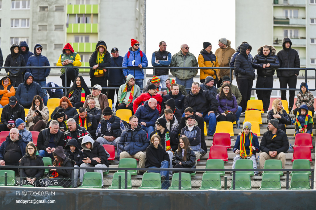 Polonia Piła – Stal Rzeszów. Sparing w obiektywie