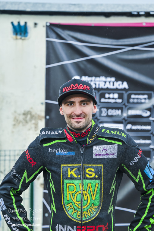 Polonia Piła – ROW Rybnik. Emocje i deszcz w obiektywie