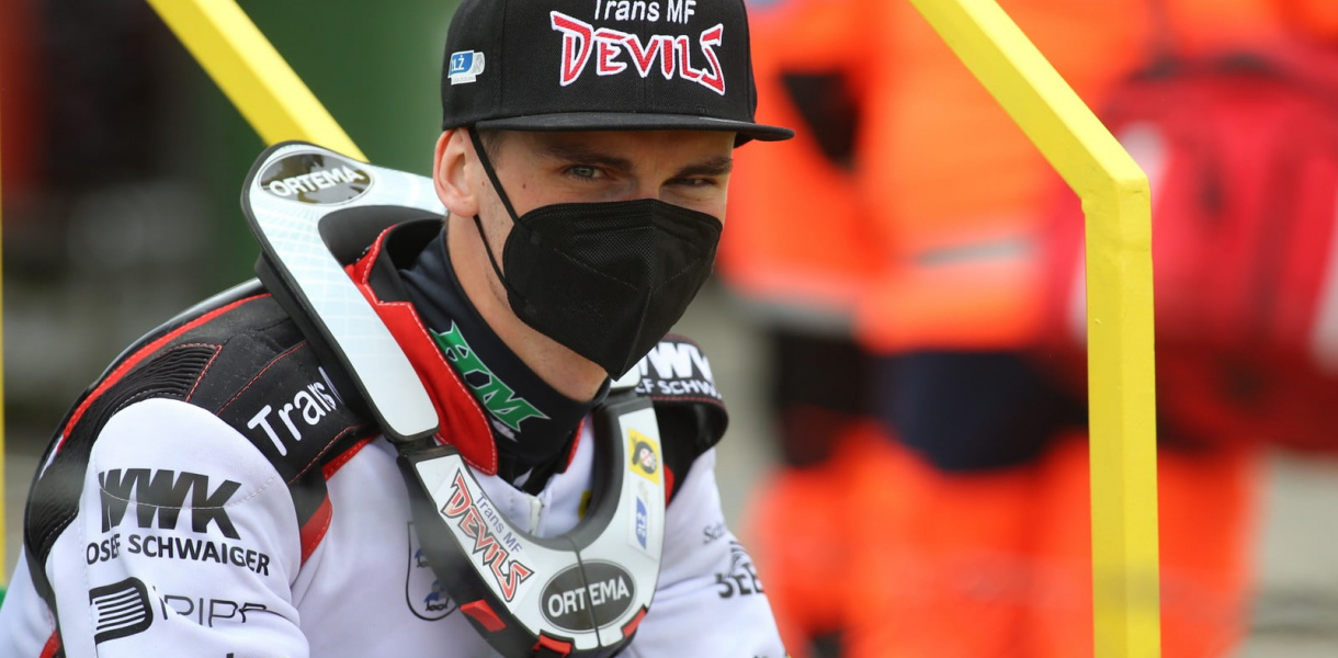 Kai Huckenbeck. Do zawodów przygotował się oglądając filmiki na YouTube