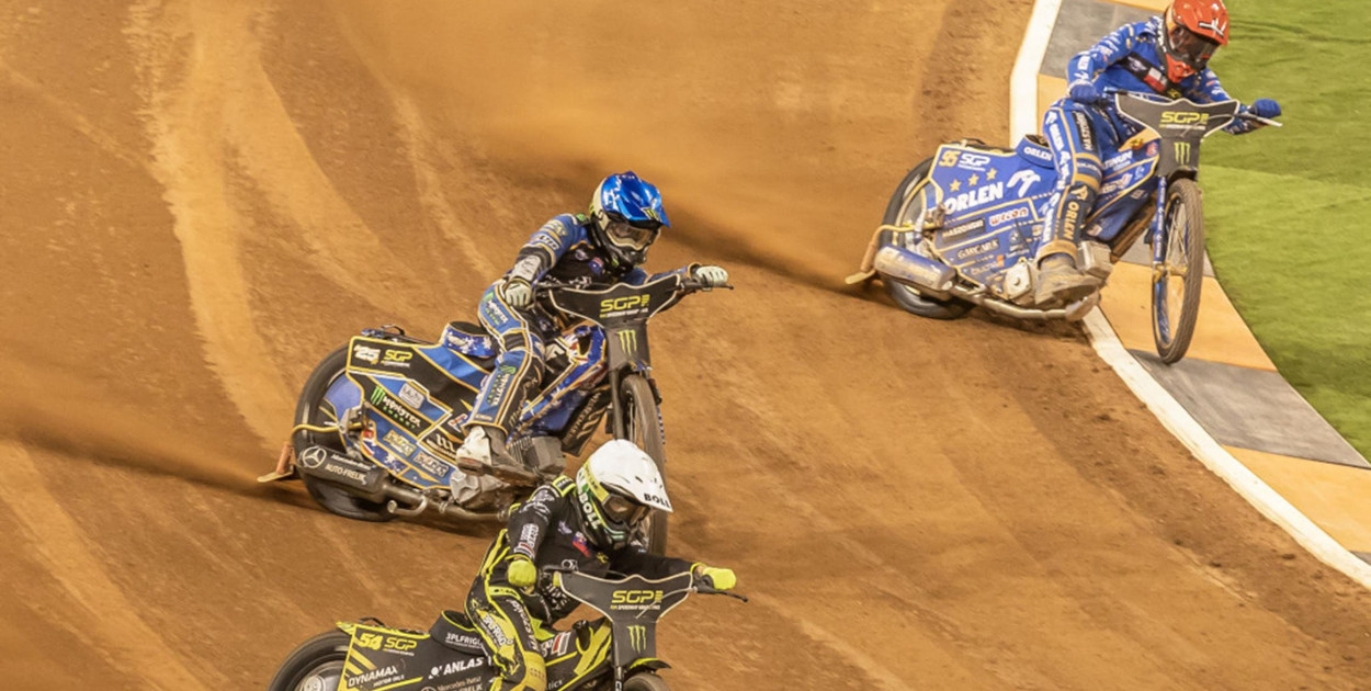 (fot. FIM Speedway /Taylor Lanning) Bieg finałowy