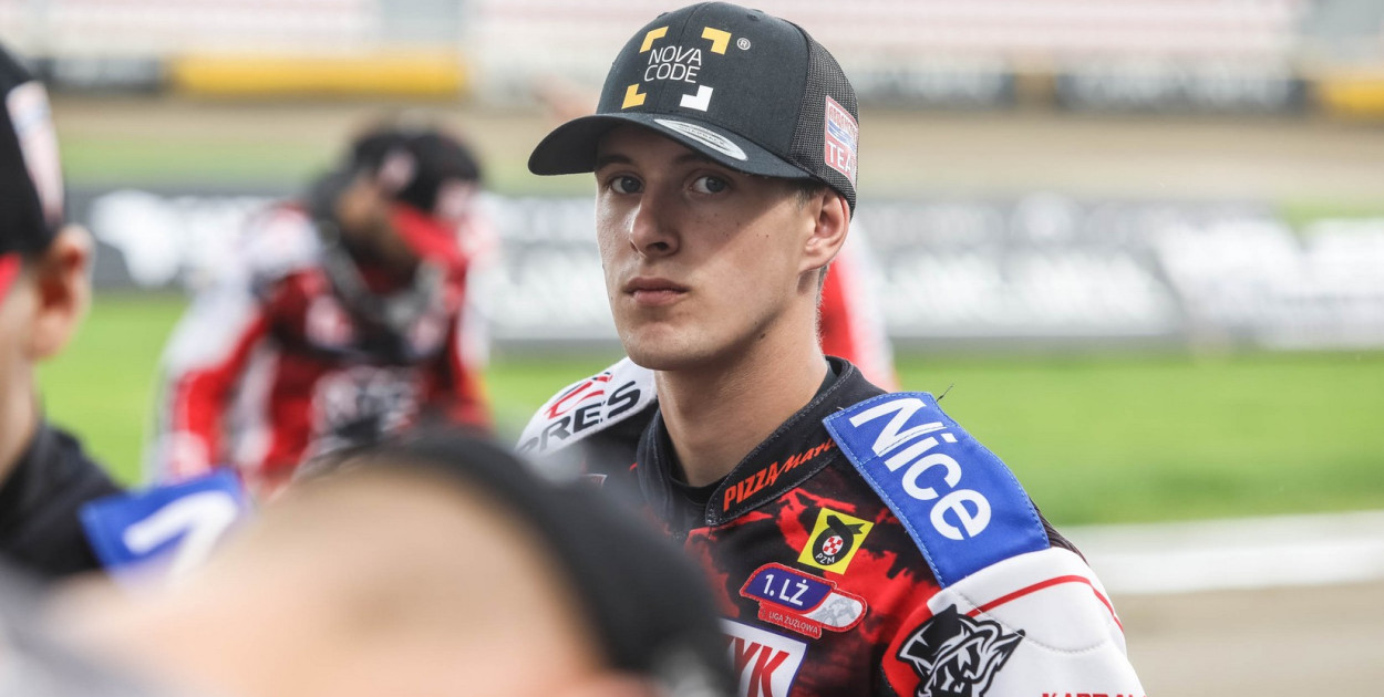 (fot. Magazyn Żużel /Mariusz Cwojda) Martin Vaculik, zwycięzca turnieju w Żarnowicy
